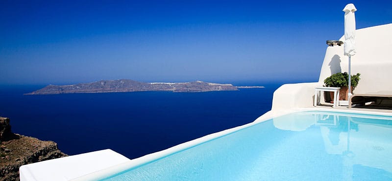 Places to stay in Santorini